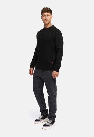 INDICODE JEANS Trui 'INPeace' in Zwart