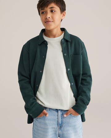WE Fashion Between-season jacket in Green: front
