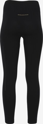 ENDURANCE Skinny Sportbroek 'Flane' in Zwart