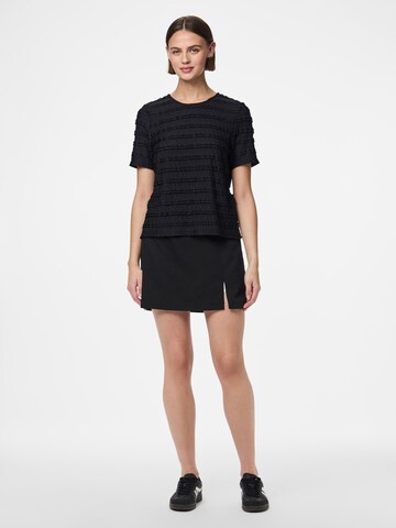 PIECES Shirt 'PCAnine' in Black