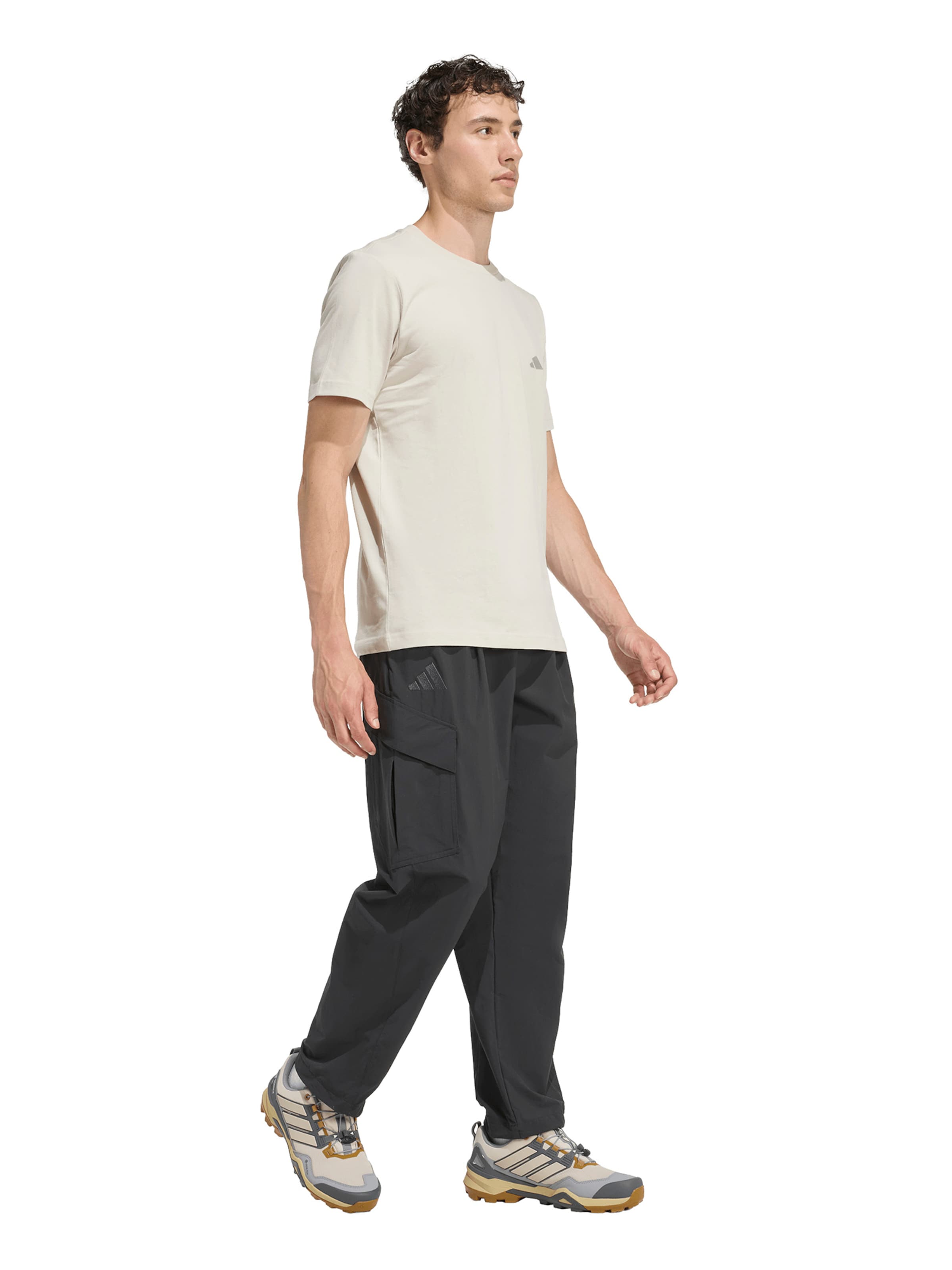Effilé Pantalon outdoor 'Xploric' ADIDAS TERREX en noir