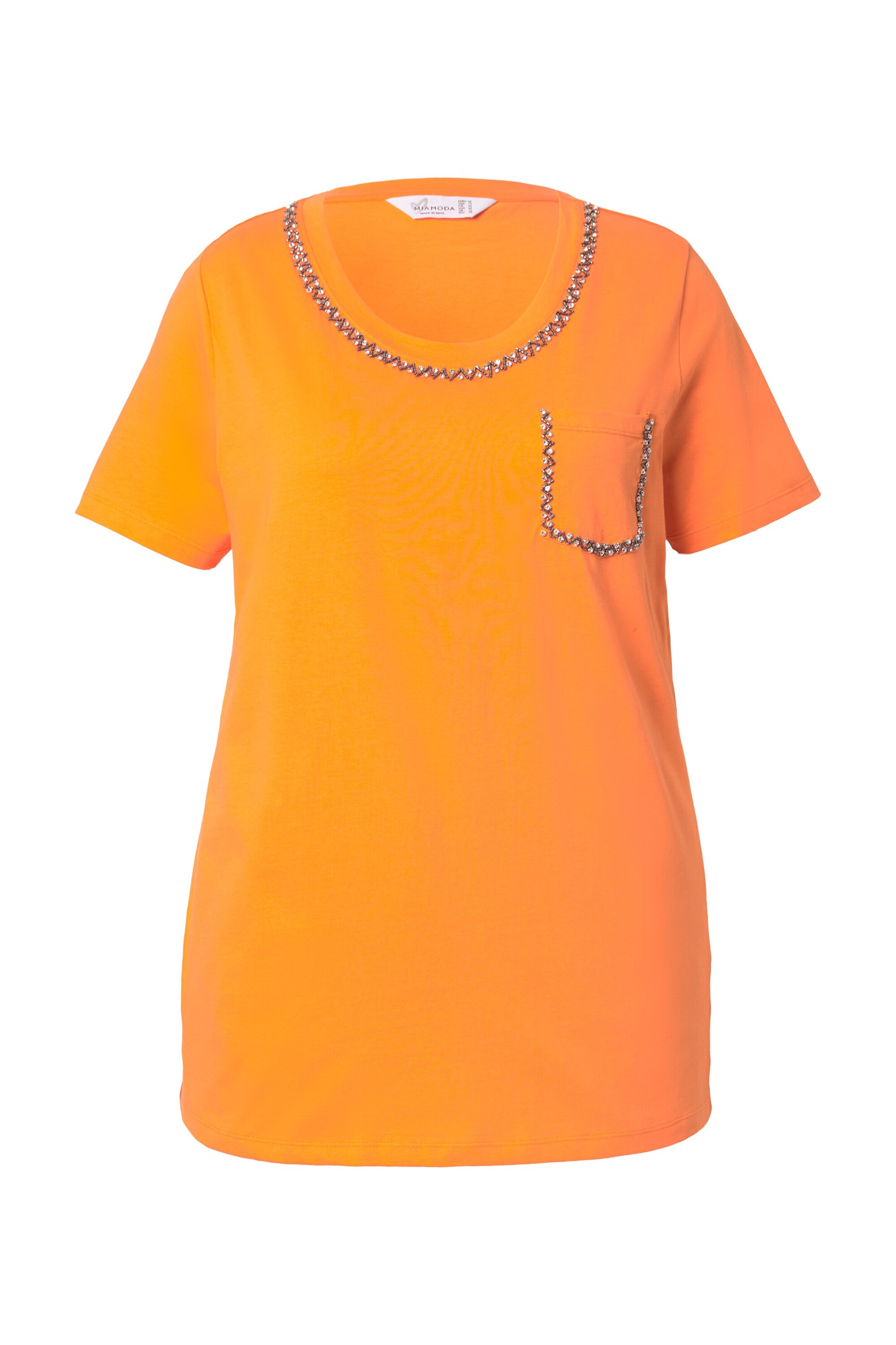 T-shirt MIAMODA en orange : devant