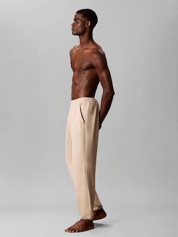 Calvin Klein Tapered Broek in Beige