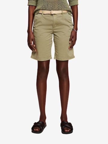 ESPRIT Regular Shorts in Grün: predná strana