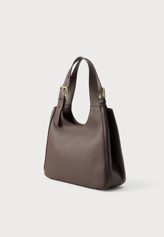 FURLA Τσάντα ώμου 'DORA' σε καφέ: πλευρά