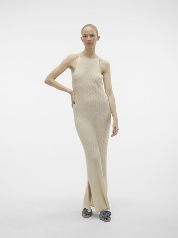 Robe 'HAVANA' VERO MODA en beige : devant