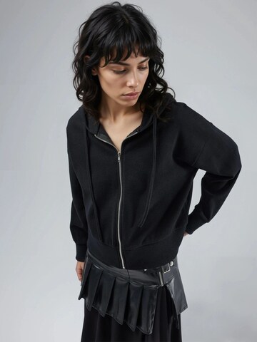 Busem Sweatvest in Zwart