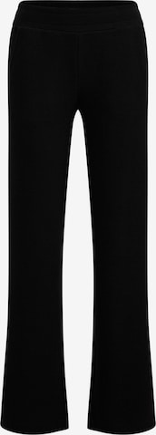 WE Fashion Loose fit Pants in Black: front