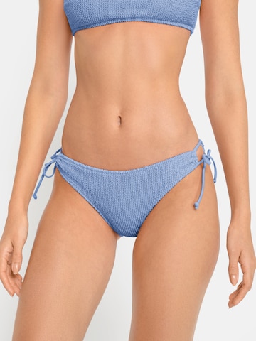 LSCN by LASCANA - Braga de bikini en azul: frente