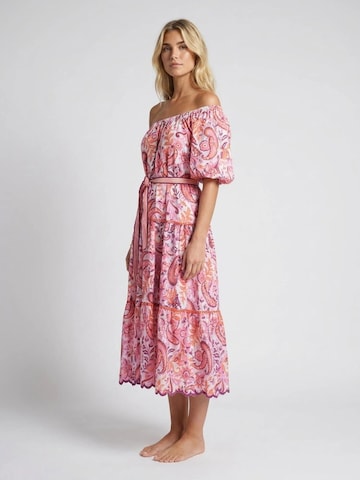 Miss June - Vestido 'Robe Longue Belle' en rosa