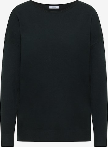 CECIL Sweater in Green: front