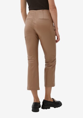 s.Oliver BLACK LABEL Boot cut Pants in Brown