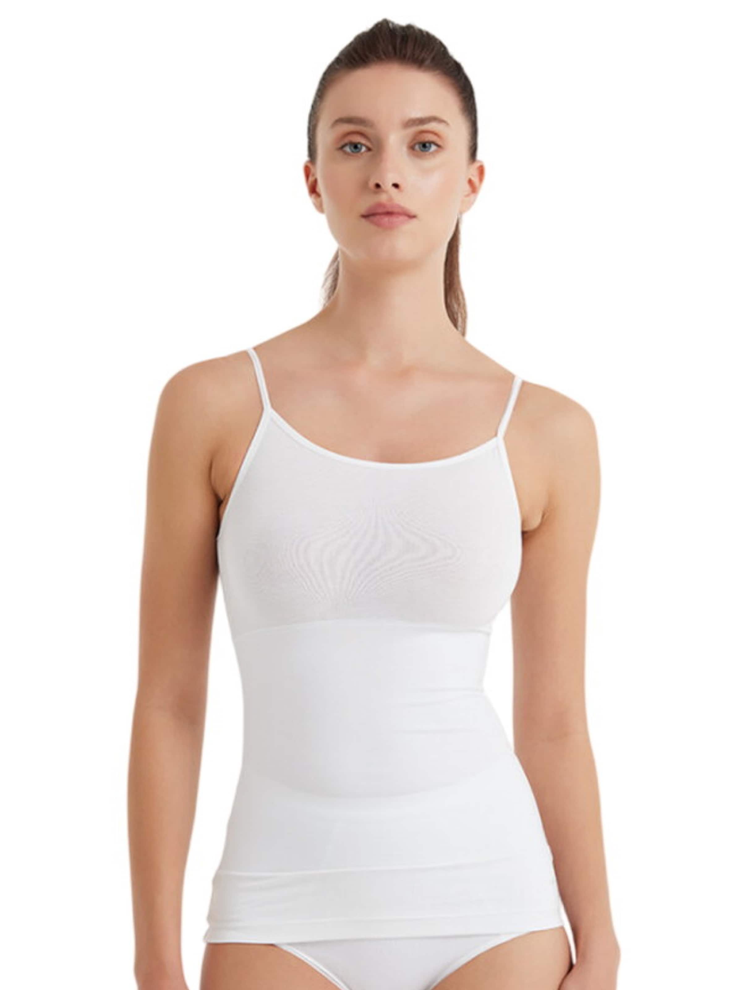 Blackspade Undershirt in White: front