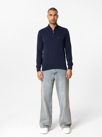 Williot Trui 'Benedetto' in Blauw