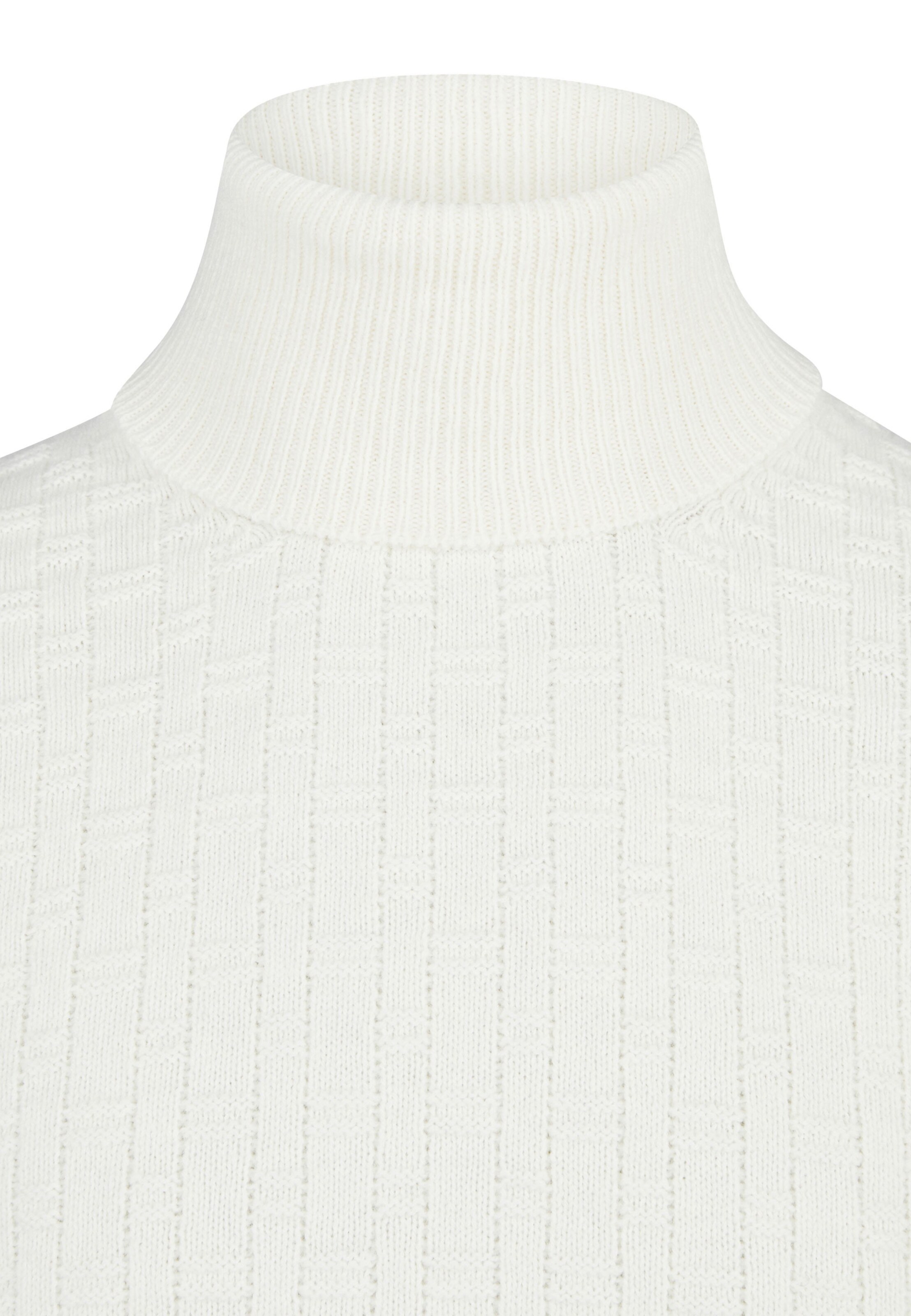 HECHTER PARIS Strickpullover 'Basic' in Weiß