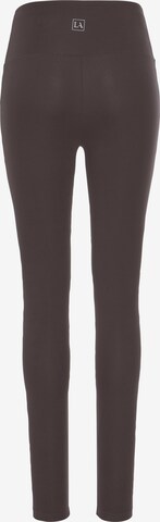 LASCANA Skinny Leggings i brun