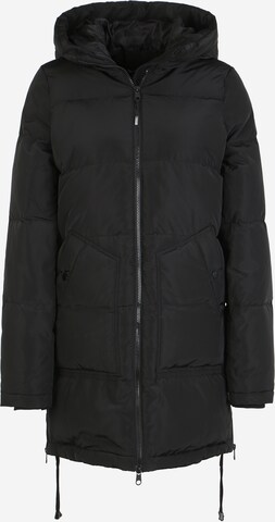 Vero Moda Tall Mantel 'Oslo' in Schwarz: predná strana