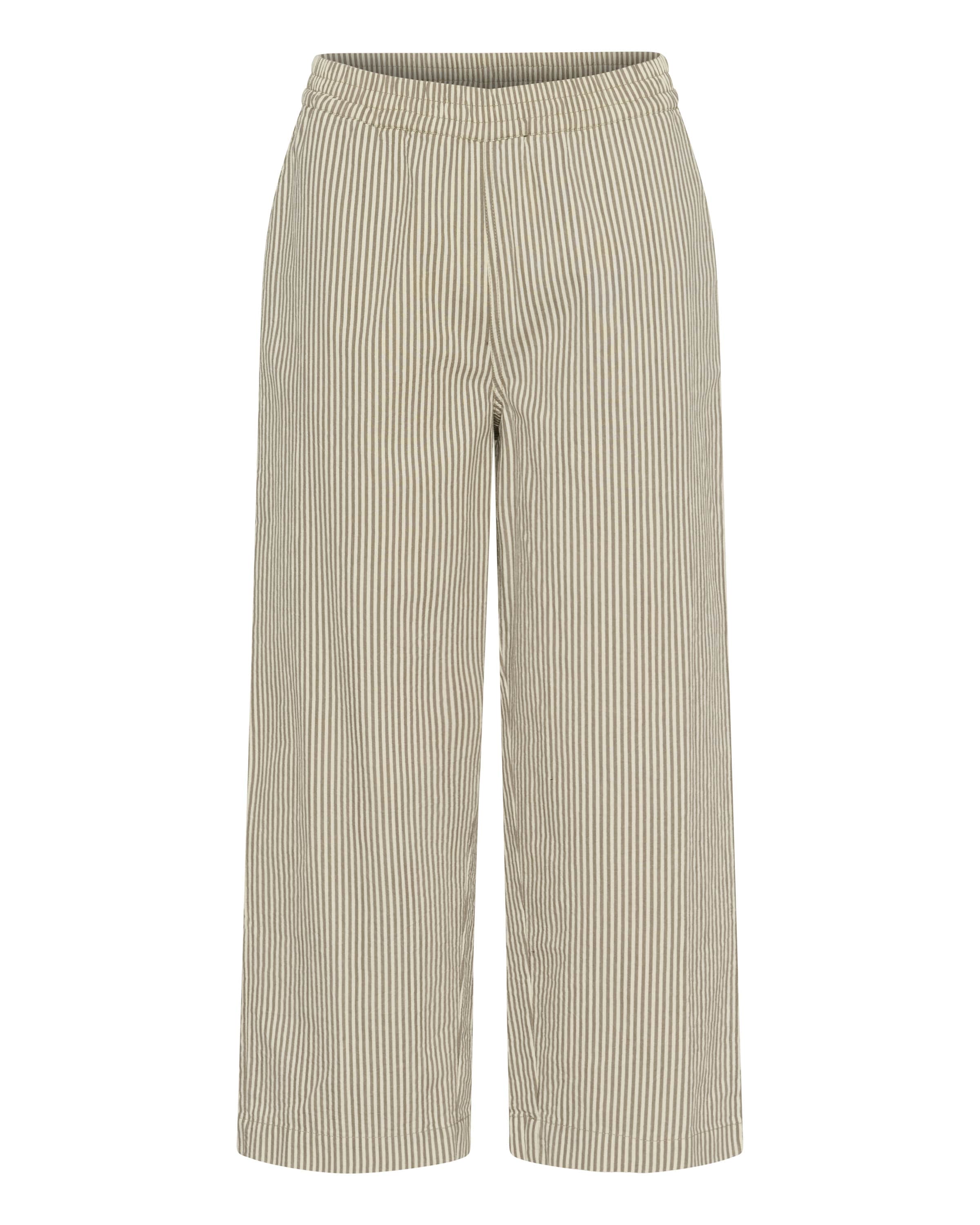 Kaffe Wide Leg Hose 'KANaya' in Beige: Vorderseite