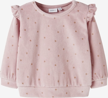 purpurinė NAME IT Megztinis be užsegimo 'NORAH': priekis