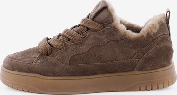 Kennel & Schmenger Sneaker ' GAZ ' in Braun: Vorderseite