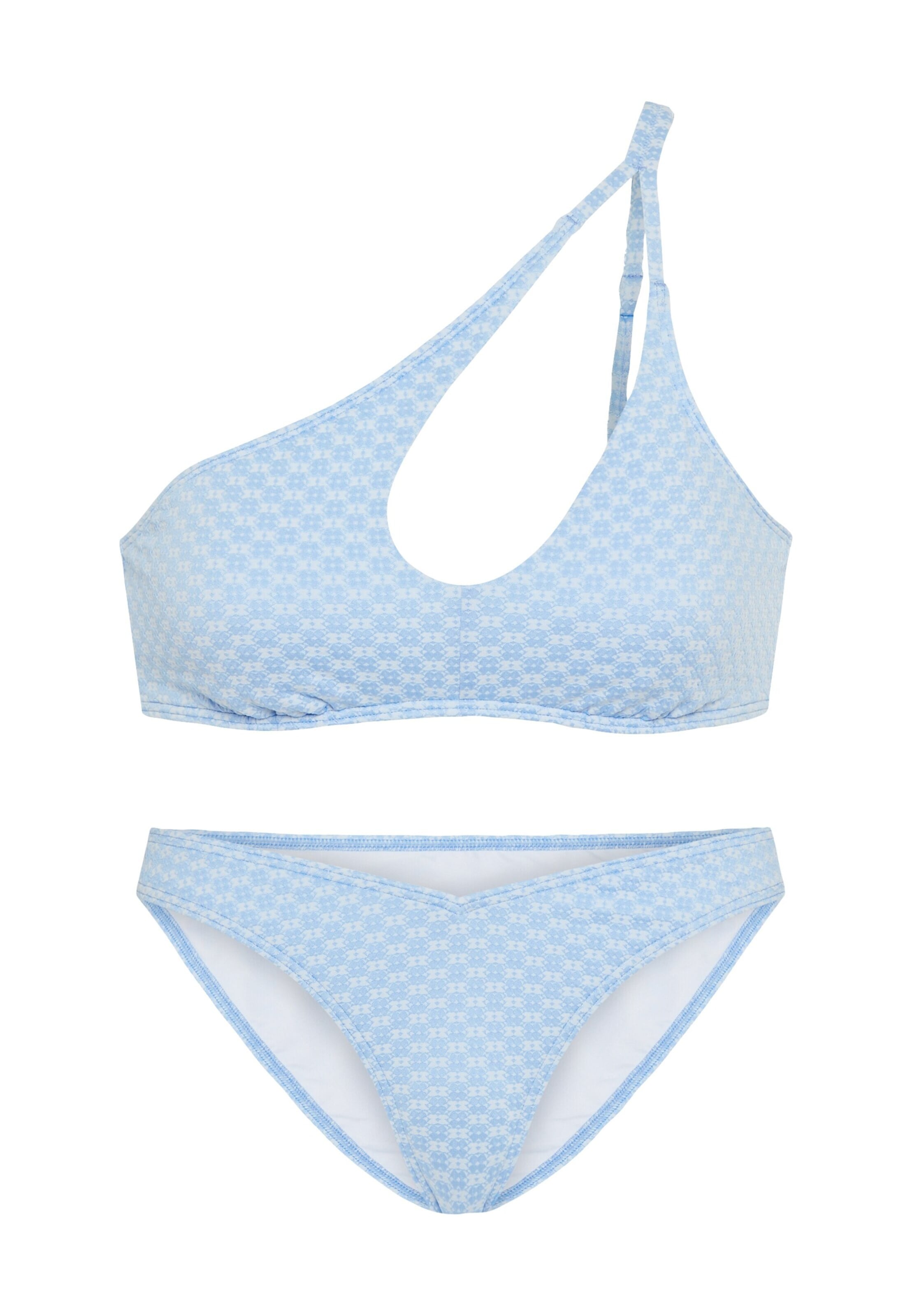 Bustieră Costum de baie două piese de la LSCN by LASCANA pe albastru: față