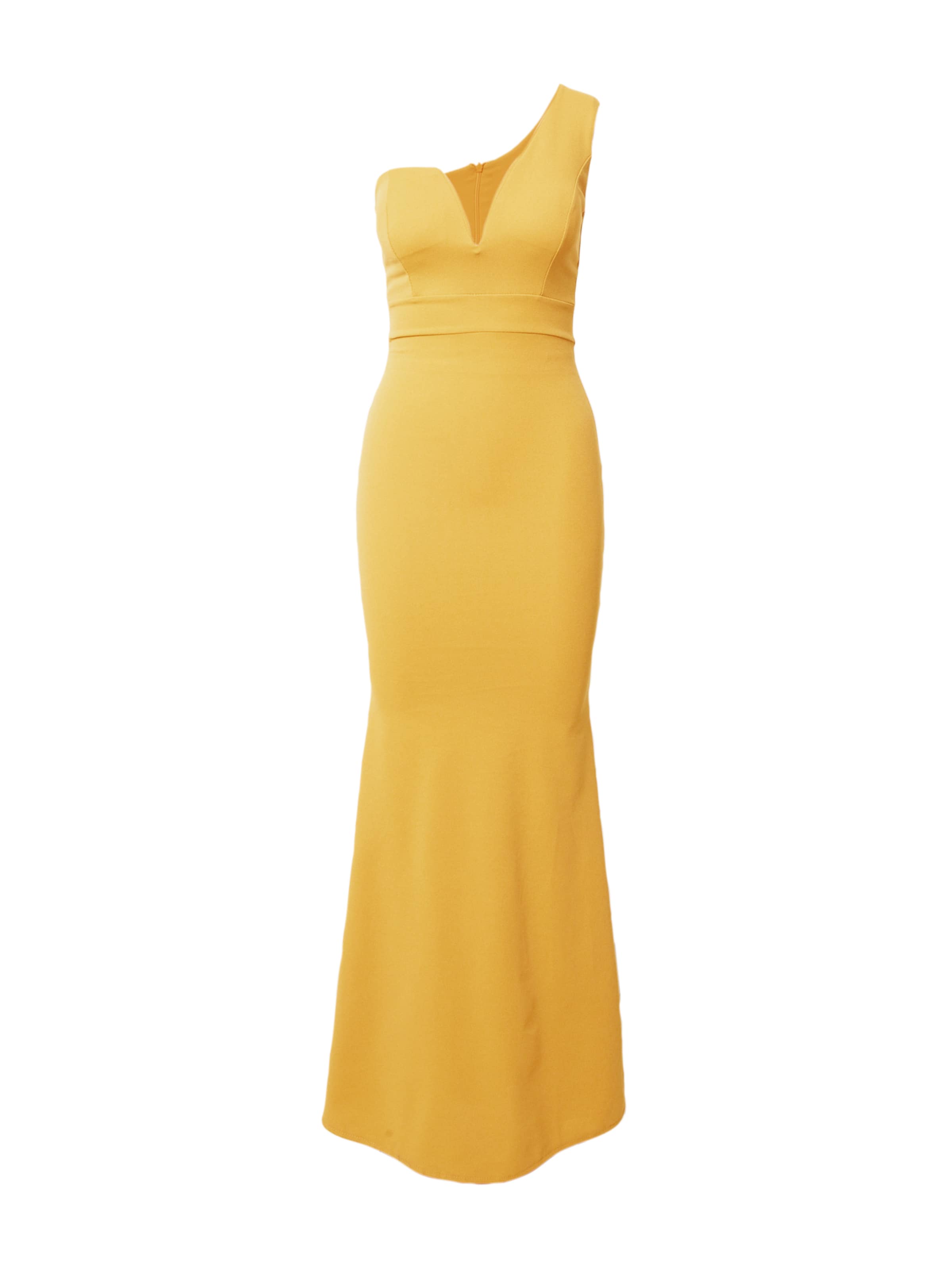 WAL G. - Vestido de noche 'GIGI' en amarillo: frente