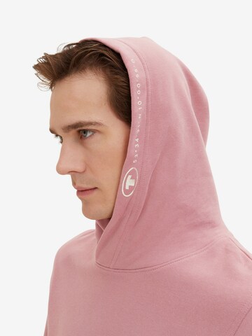 Sweat-shirt TOM TAILOR en rose