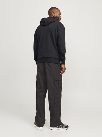 JACK & JONES - Sweatshirt 'JJECaleb' em preto
