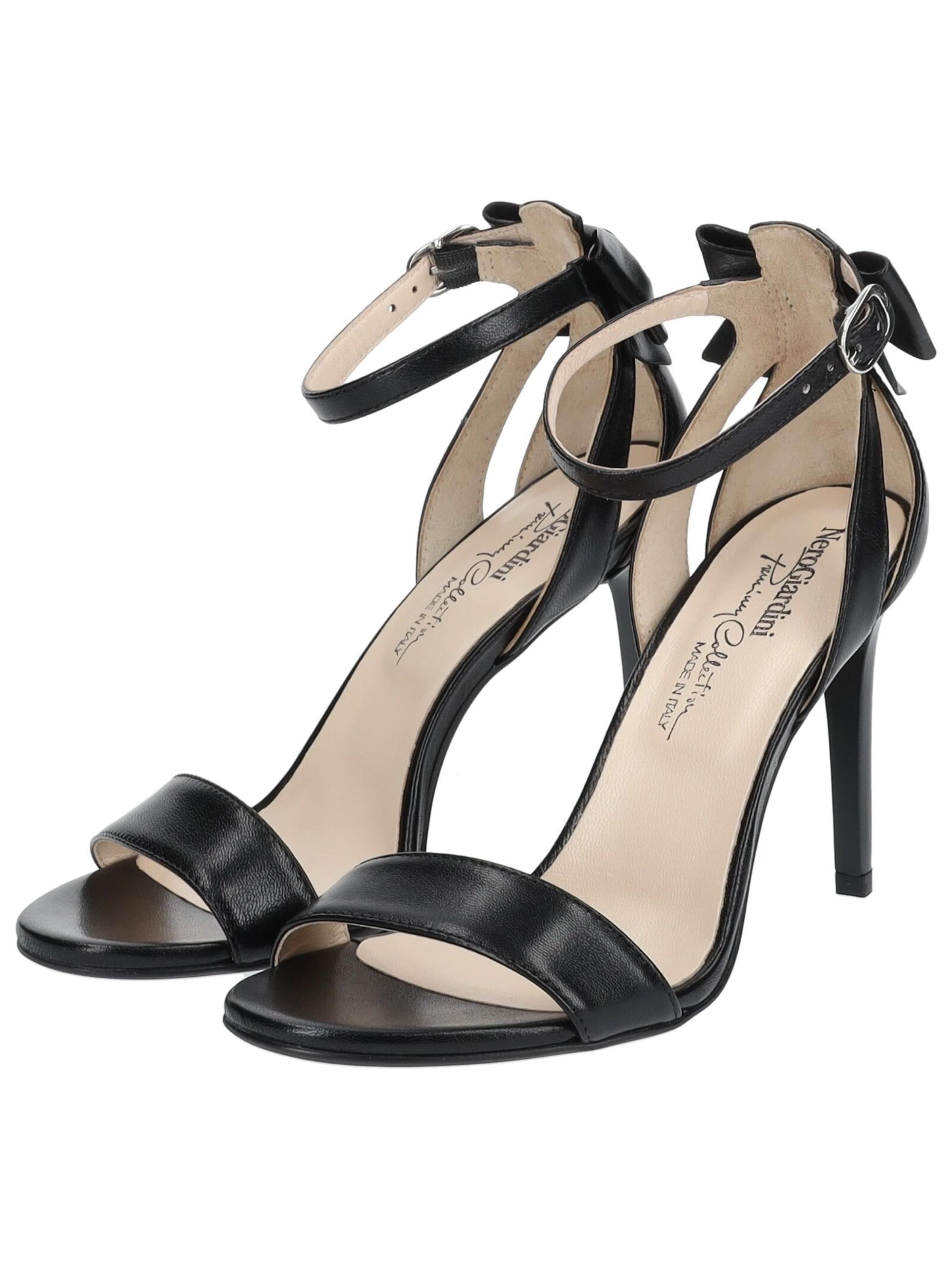 Nero Giardini Strap sandal in Black