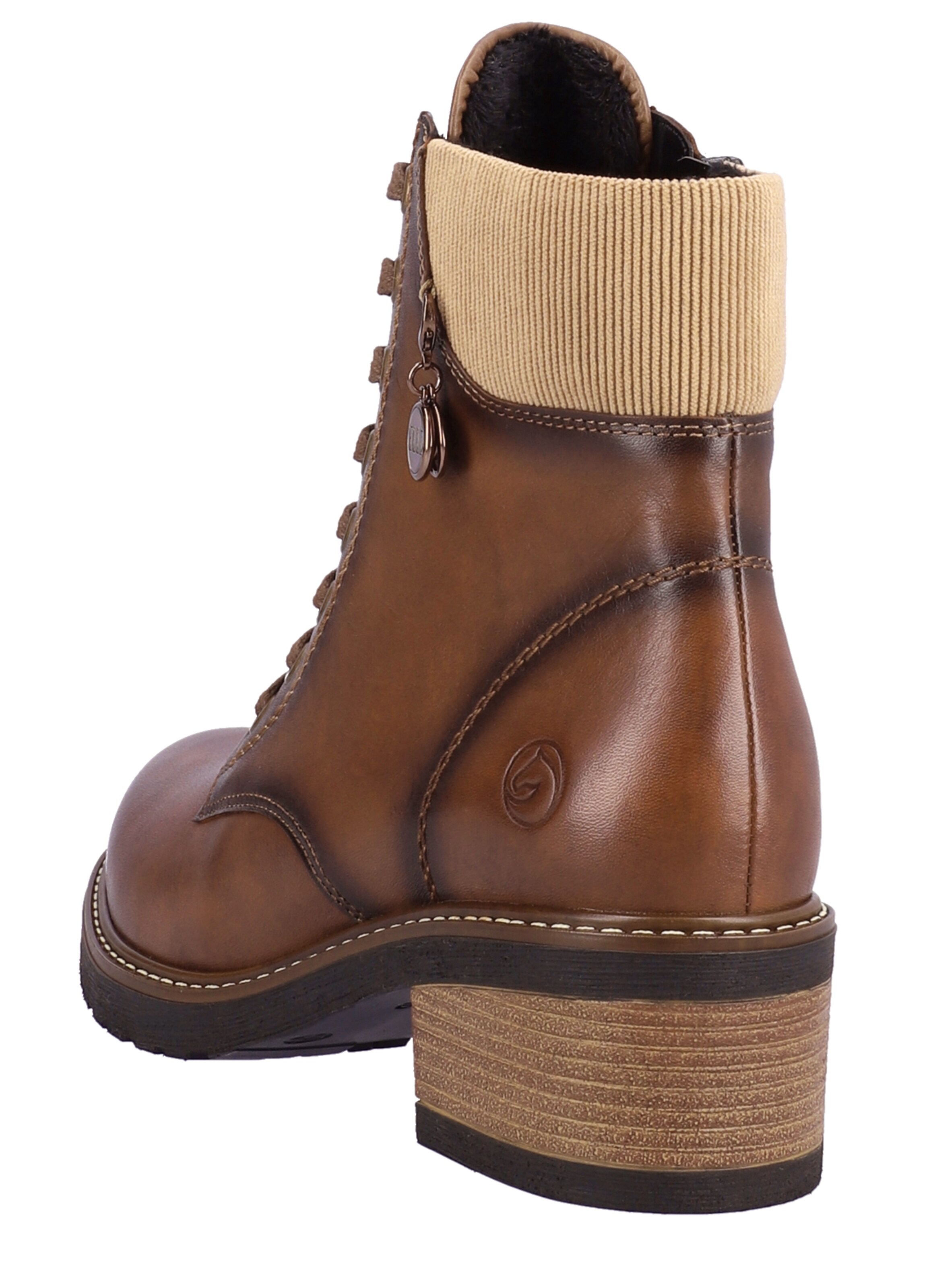 Bottines à lacets REMONTE en marron
