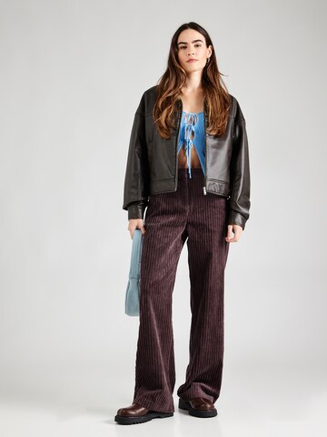 MSCH COPENHAGEN Loosefit Broek 'Liesel' in Lila