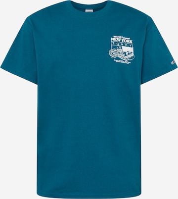 Tommy Jeans T-Shirt 'Finest Food' in Blau: predná strana