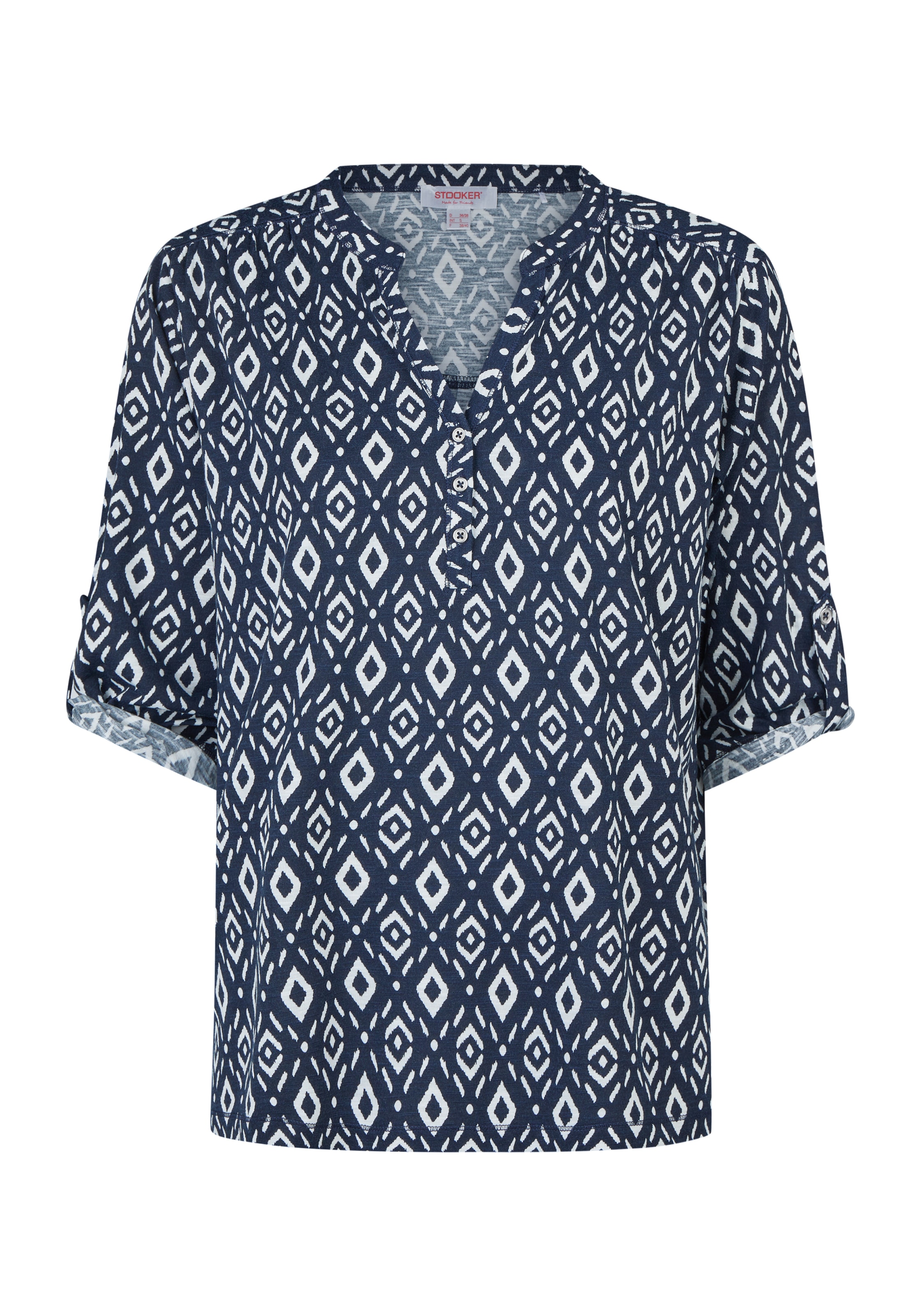 STOOKER WOMEN Blouse in Blue: front