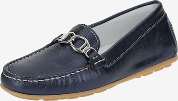 Mocassino di IGI&CO in blu: frontale