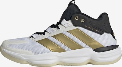 ADIDAS PERFORMANCE Sports shoe 'Court Stabil' in 39-39,5 in Gold / Black / White, Item view