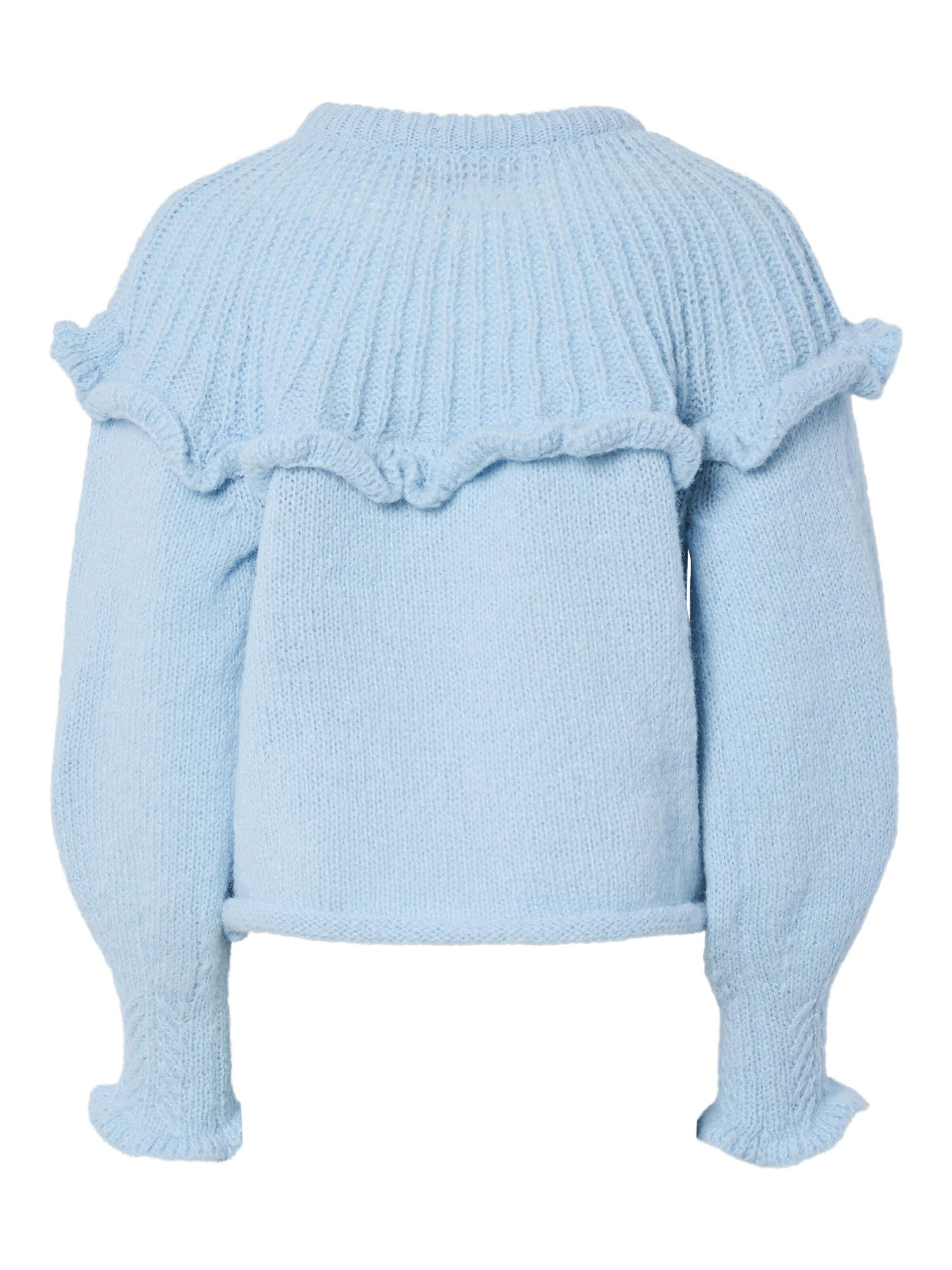 Pull-over 'PCRikka' PIECES en bleu : devant