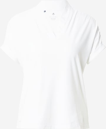 ADIDAS PERFORMANCE Функциональная футболка в Белый: спереди