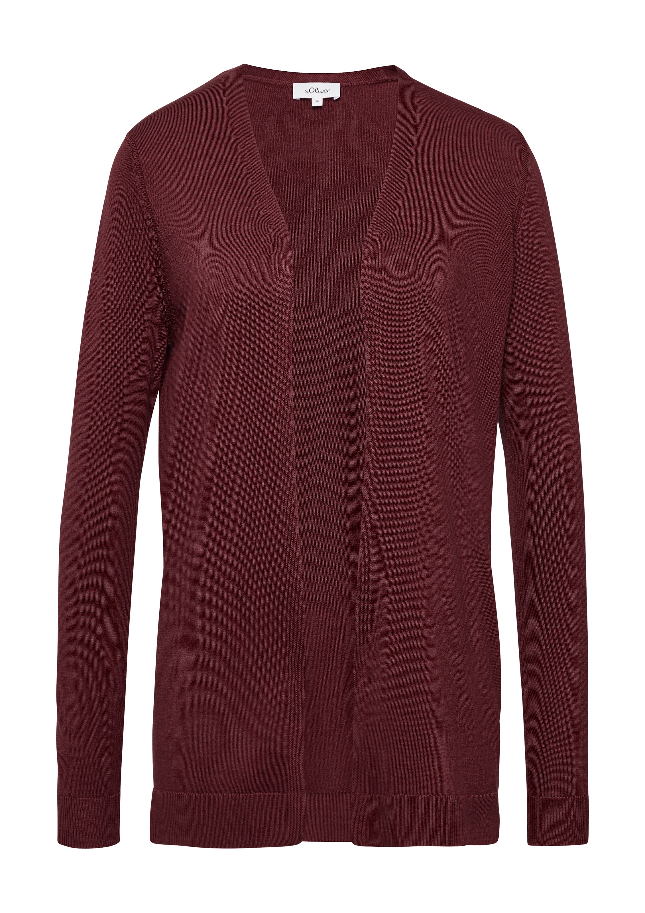 s.Oliver Strickjacke in Rot: Vorderseite