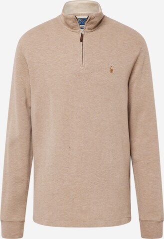 Pull-over Polo Ralph Lauren en marron : devant