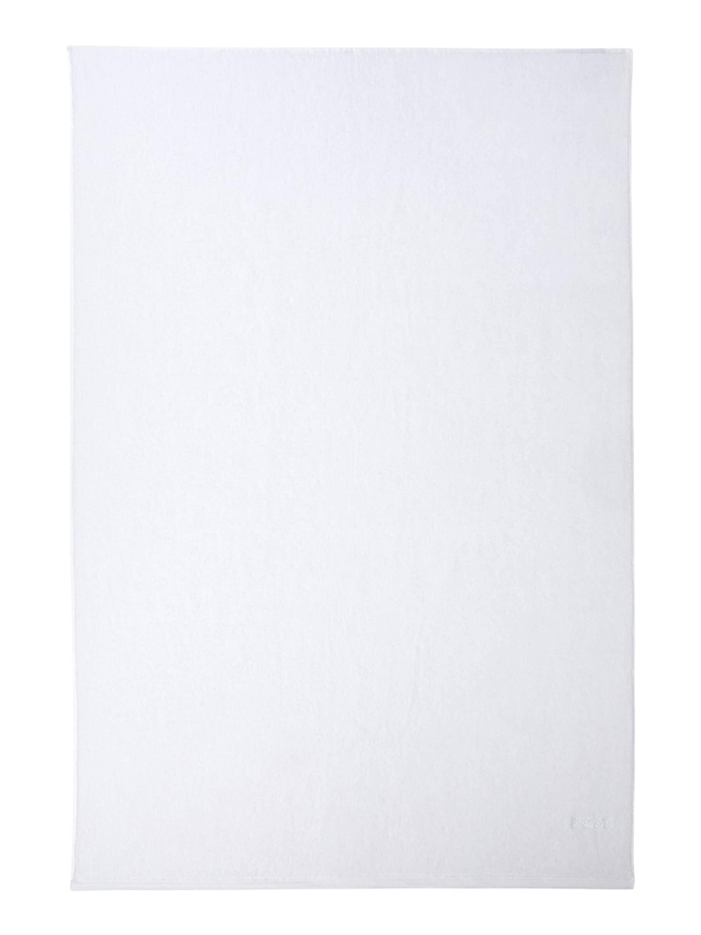 BOSS Home Towel 'EDGE' in White: front