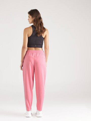 ADIDAS PERFORMANCE Tapered Workout Pants 'ES 3S' in Pink