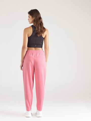 ADIDAS PERFORMANCE Tapered Sportbroek 'ES 3S' in Roze