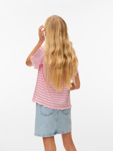 Vero Moda Girl Koszulka 'VMPAULINA' w kolorze różowy