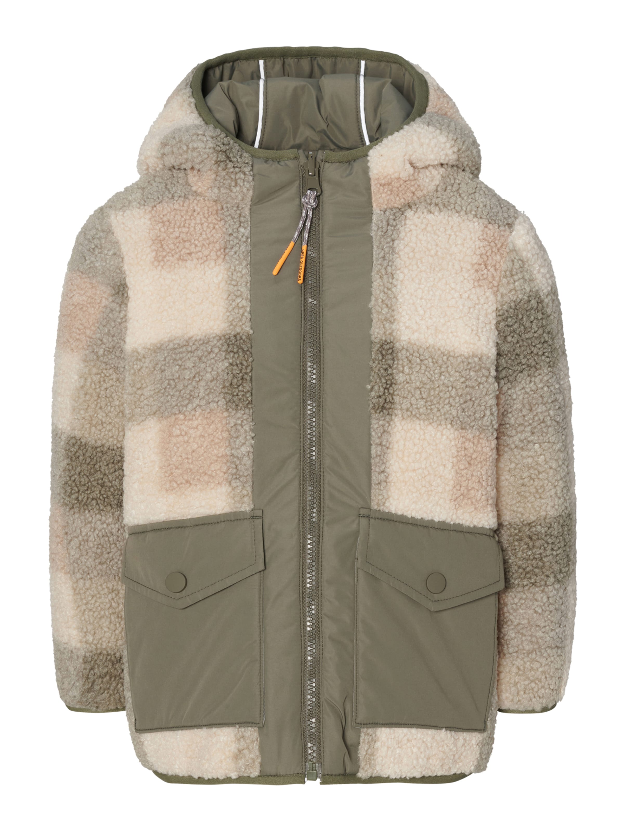 NoppiesZimska jakna 'Loja' - zelena boja: prednji dio