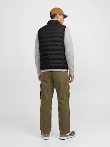 JACK & JONES Vest 'JJEBERG' in Black