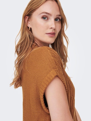 JDY Sweater 'Foro' in Brown