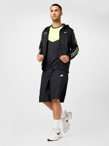 Giacca di felpa 'Repeat' di Nike Sportswear in nero