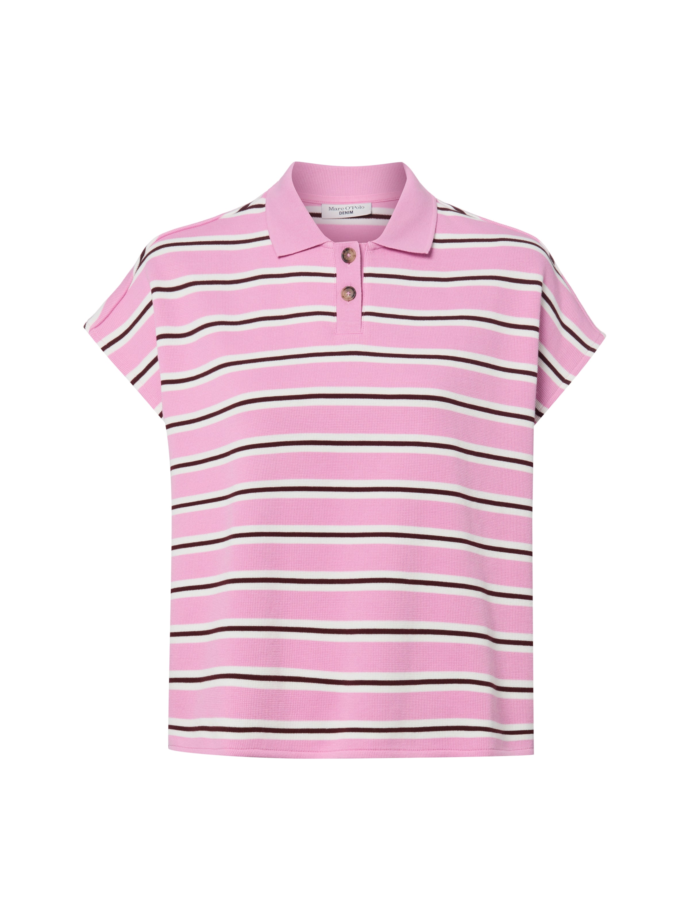 T-shirt Marc O'Polo en rose : devant