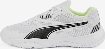 Chaussure de sport 'Solarflash II' PUMA en blanc : devant