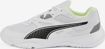 PUMA Athletic Shoes 'Solarflash II' in White: front